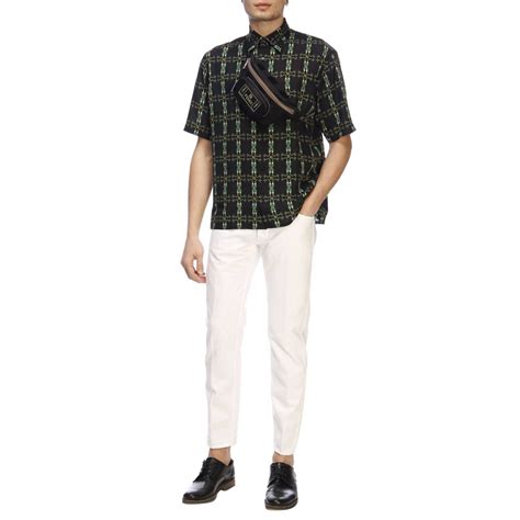 camisa fendi masculina|Camisas de hombre .